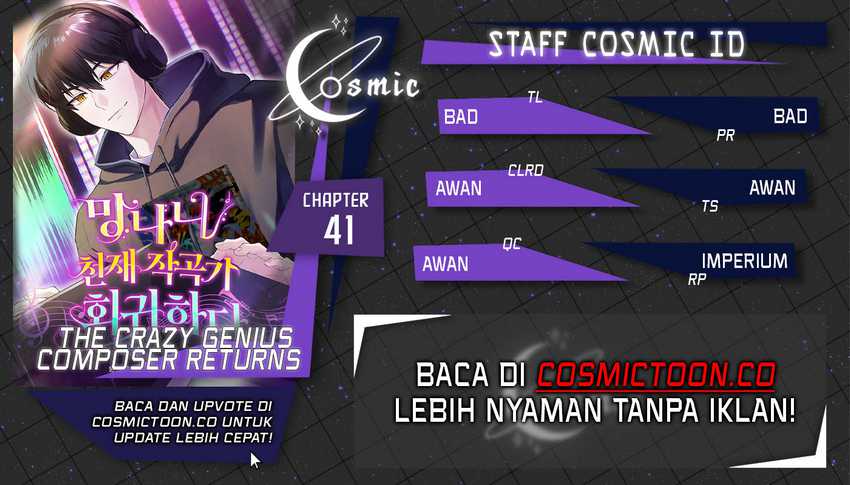 Komik The Crazy Genius Composer Returns - Chapter 41