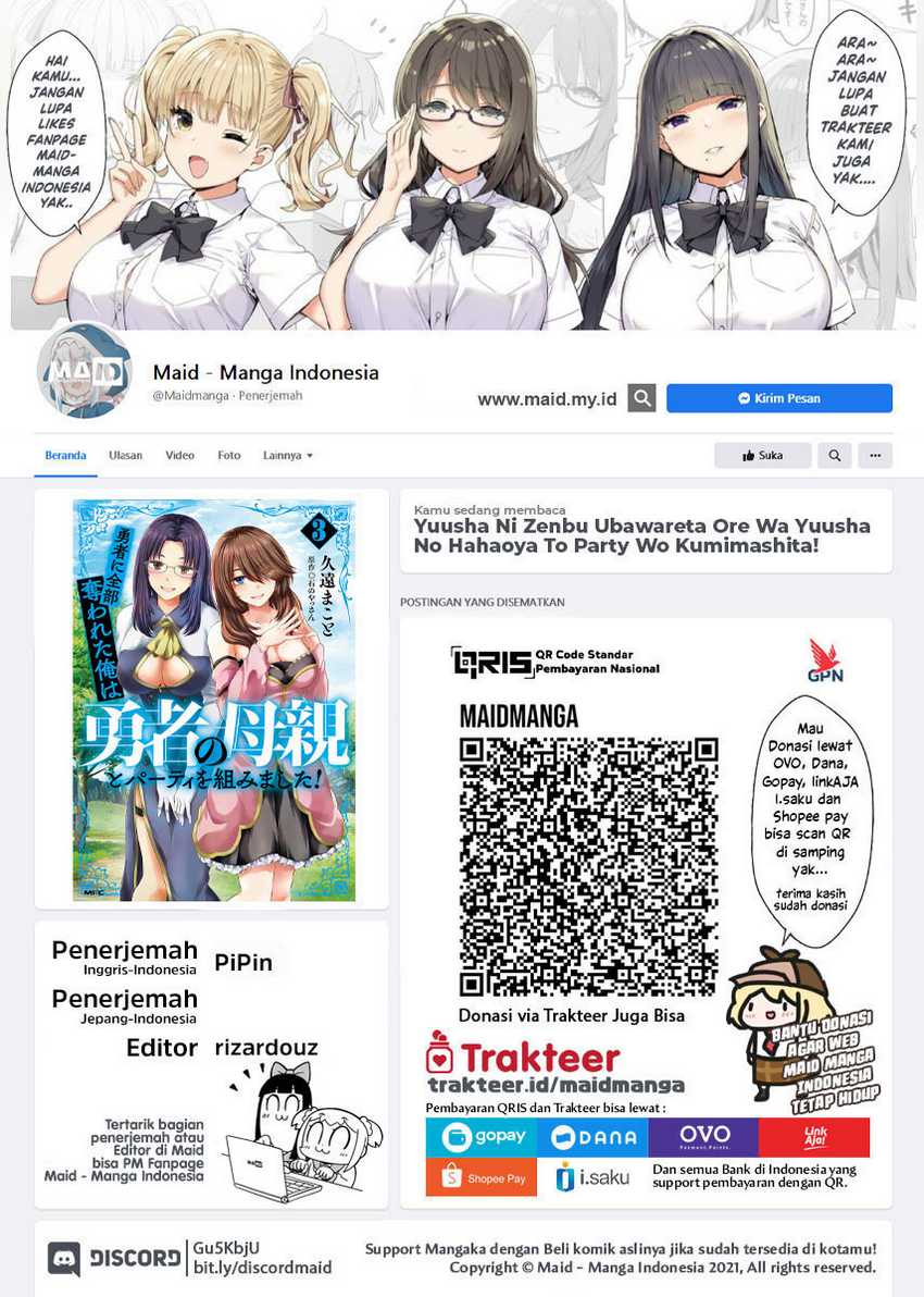 Baca Manga Yuusha ni Zenbu Ubawareta Ore wa Yuusha no Hahaoya to Party wo Kumimashita! Chapter 18 Gambar 2