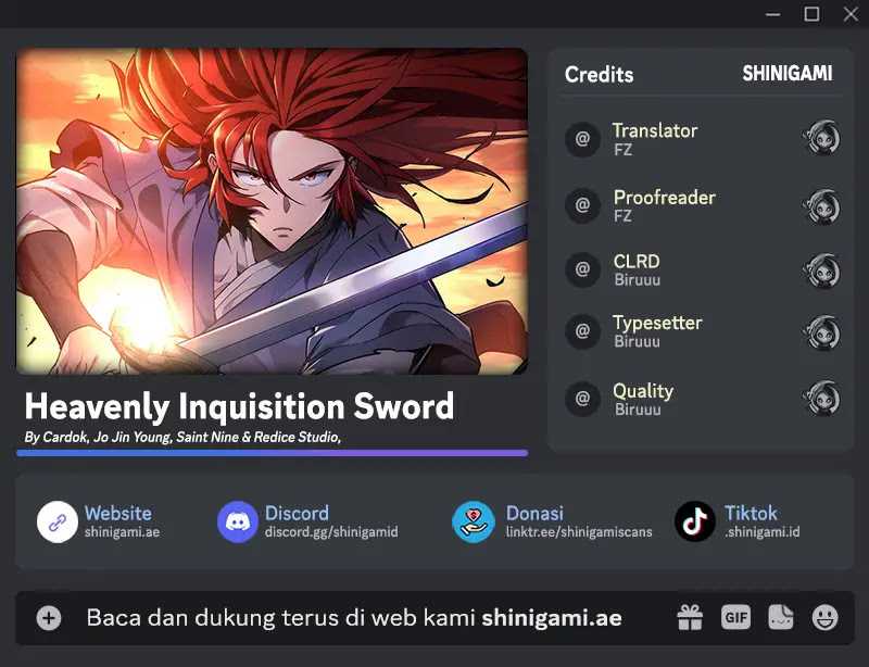 Komik Heavenly Inquisition Sword - Chapter 99