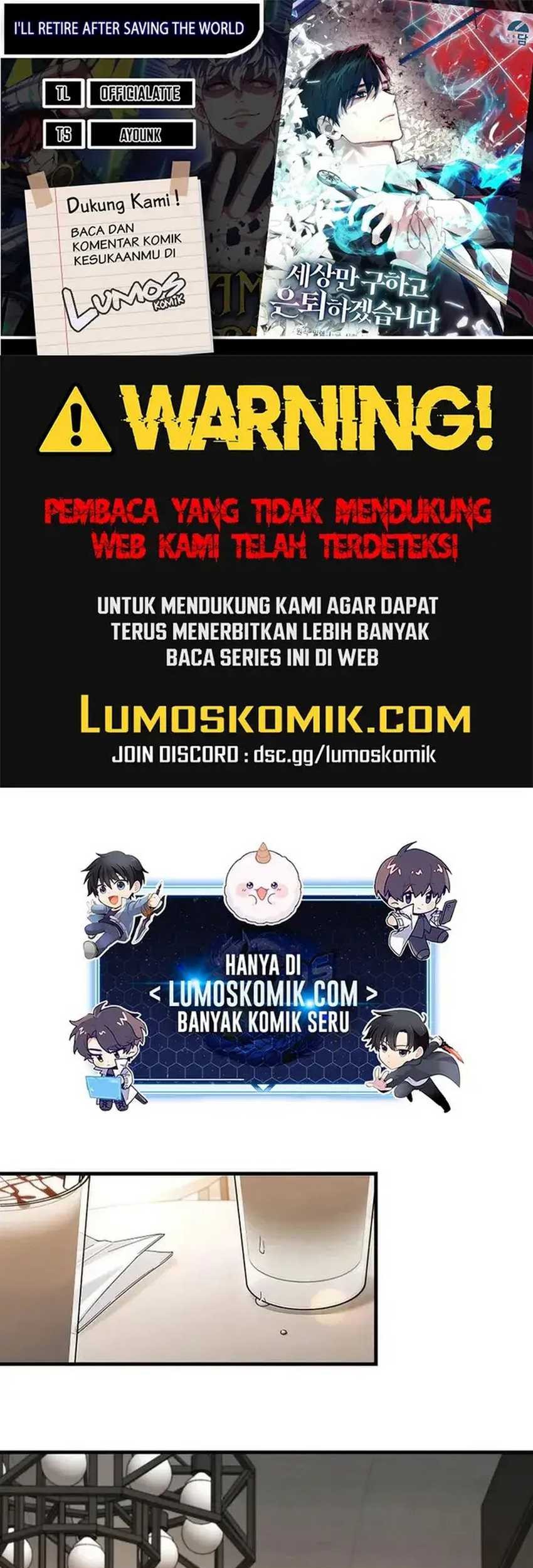 Komik I’ll Retire After Saving the World - Chapter 40