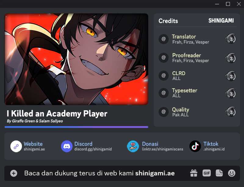 Komik I Killed An Academy Player - Chapter 62