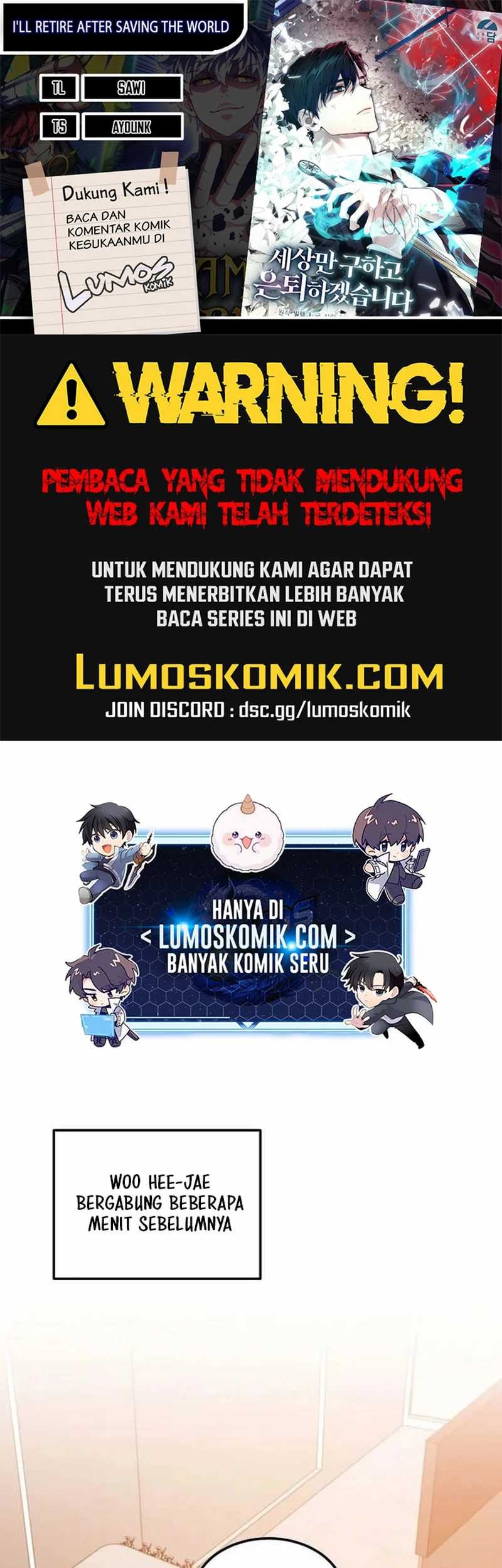 Komik I’ll Retire After Saving the World - Chapter 42