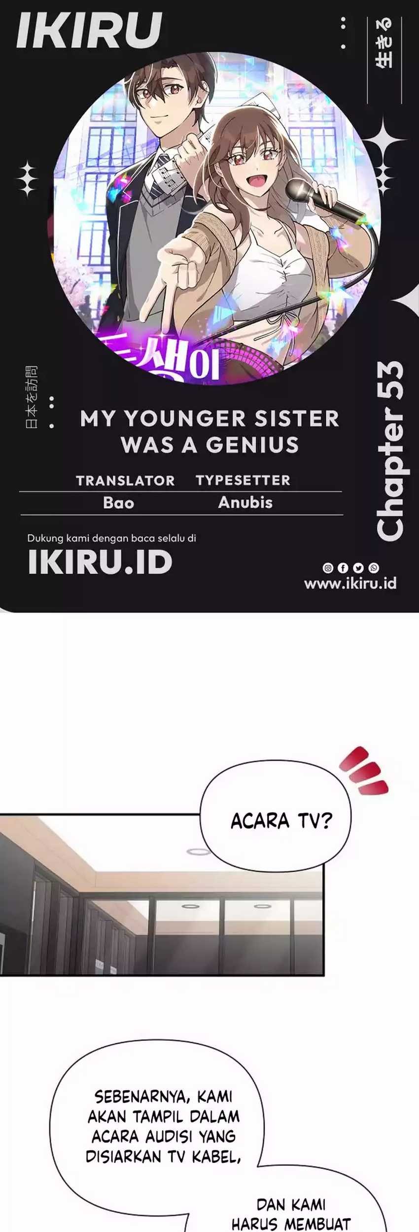 Komik My Younger Sister Was a Genius - Chapter 53