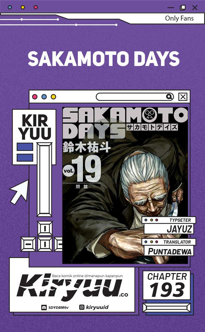 Komik Sakamoto Days - Chapter 193