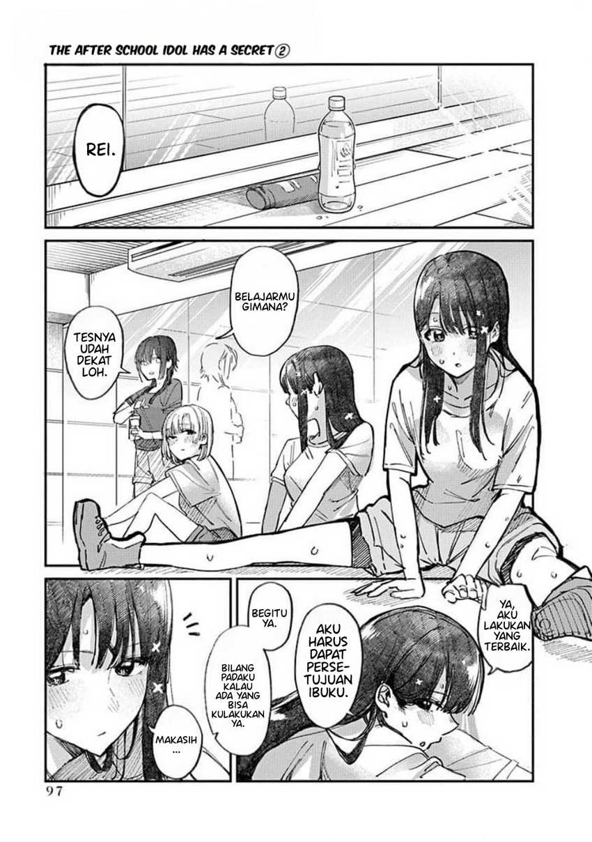 Komik Houkago no Idol ni wa Himitsu ga aru - Chapter 13