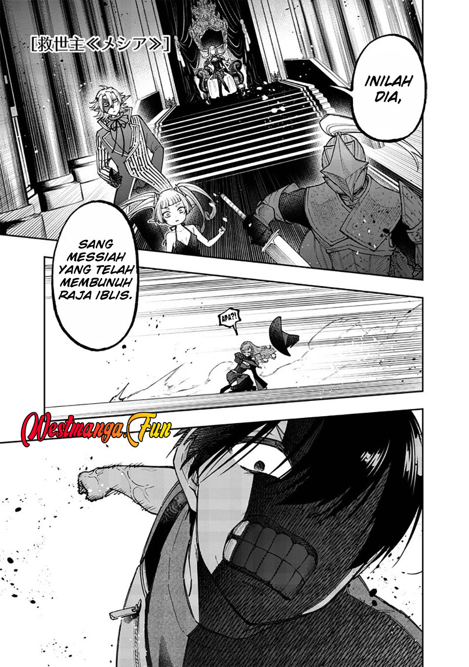 Baca Manga Kyuuseishu MESHIA ~Isekai wo sukutta moto yuusha ga mamono no afureru genjitsu sekai wo musou suru~ Chapter 38 Gambar 2