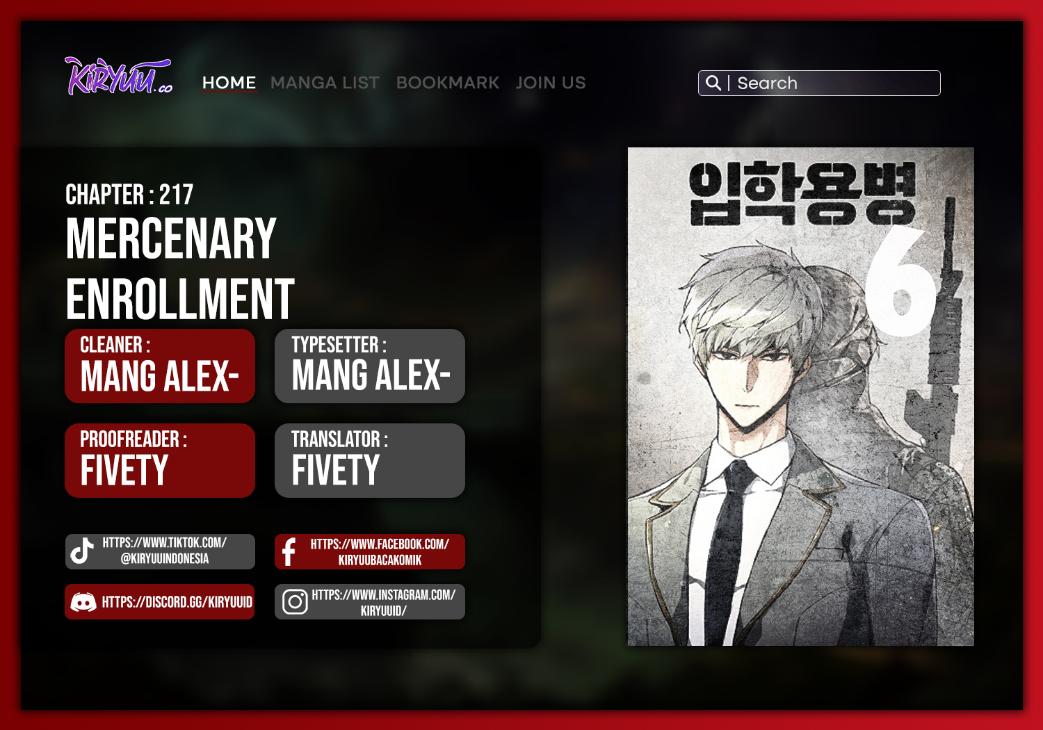 Komik Mercenary Enrollment - Chapter 217