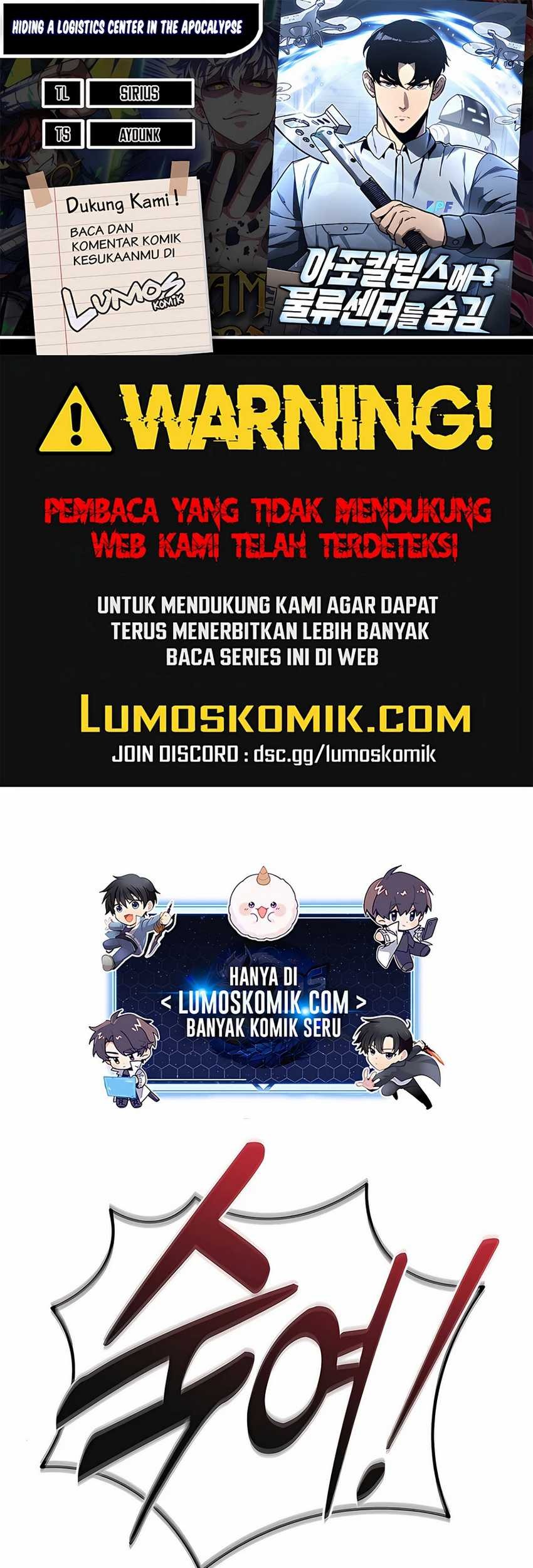 Komik Hiding a Logistics Center in the Apocalypse - Chapter 20