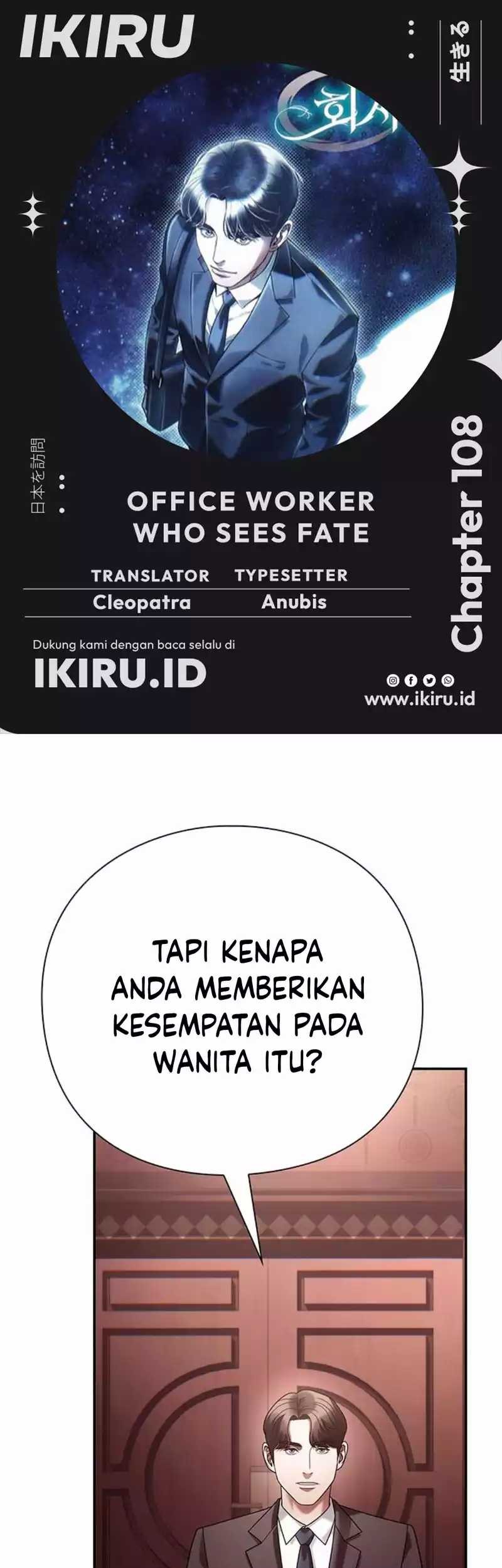 Komik Office Worker Who Sees Fate - Chapter 108