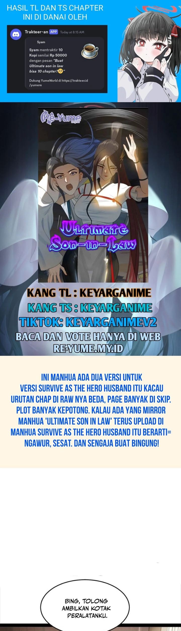 Komik Survive As The Hero’s Husband - Chapter 124