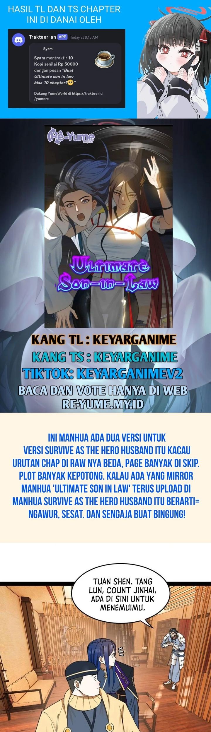 Komik Survive As The Hero’s Husband - Chapter 122
