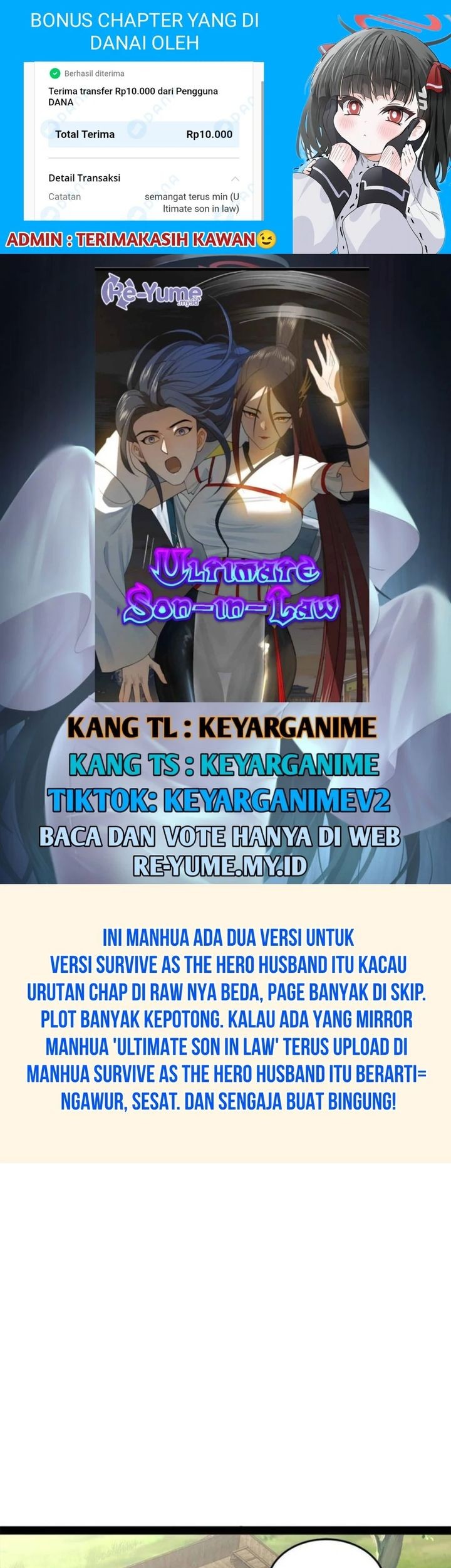 Komik Survive As The Hero’s Husband - Chapter 117