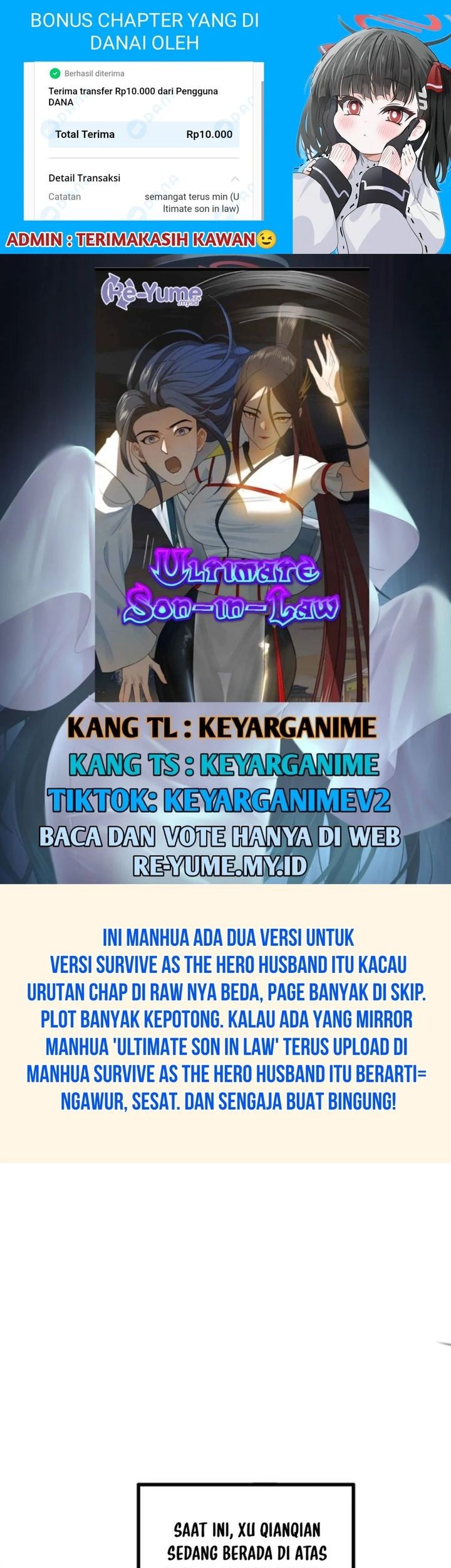 Komik Survive As The Hero’s Husband - Chapter 116