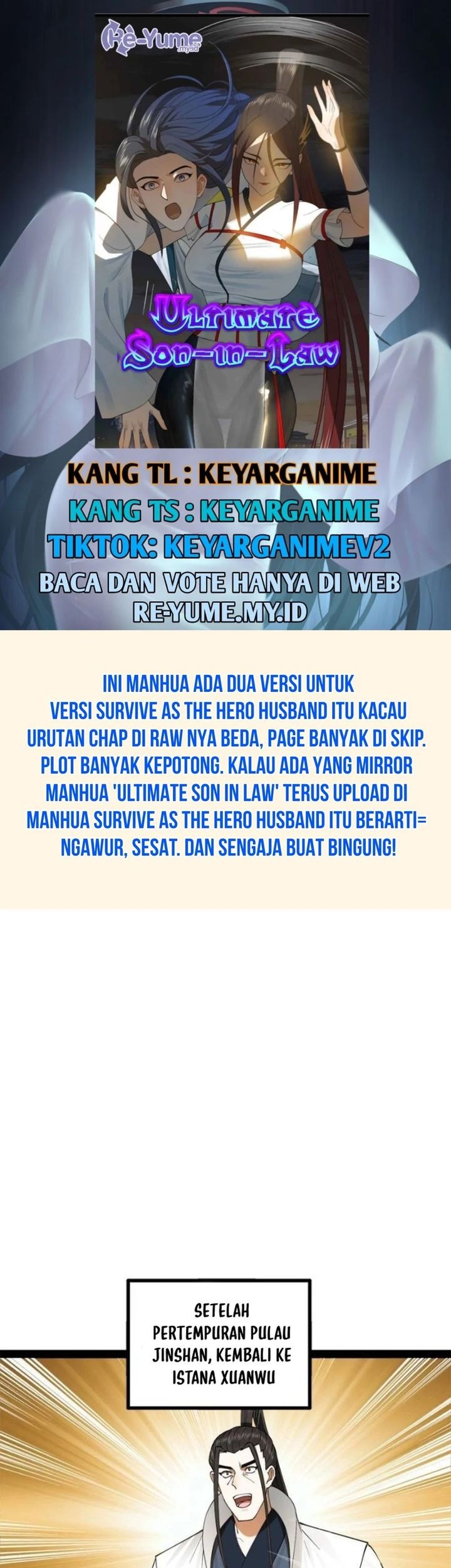 Komik Survive As The Hero’s Husband - Chapter 115