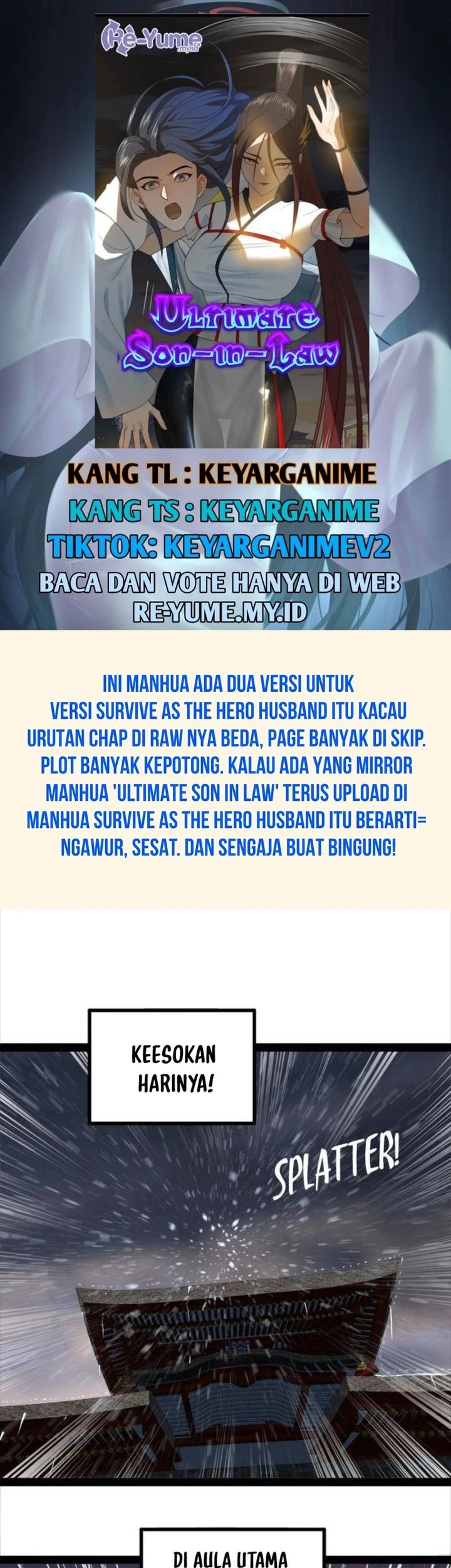 Komik Survive As The Hero’s Husband - Chapter 112