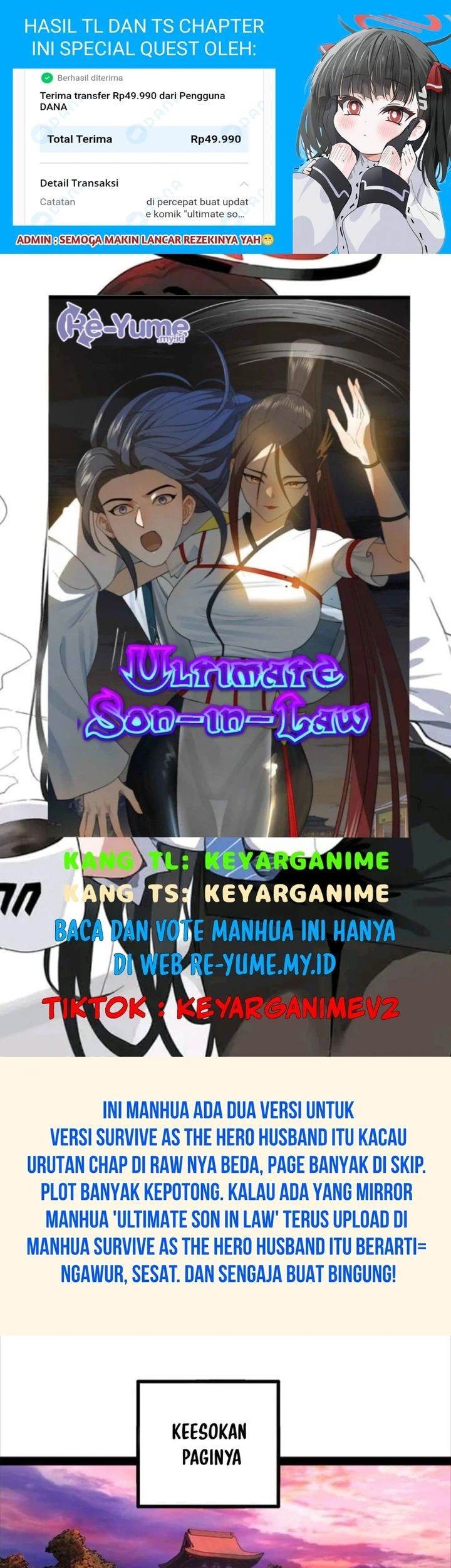 Komik Survive As The Hero’s Husband - Chapter 104