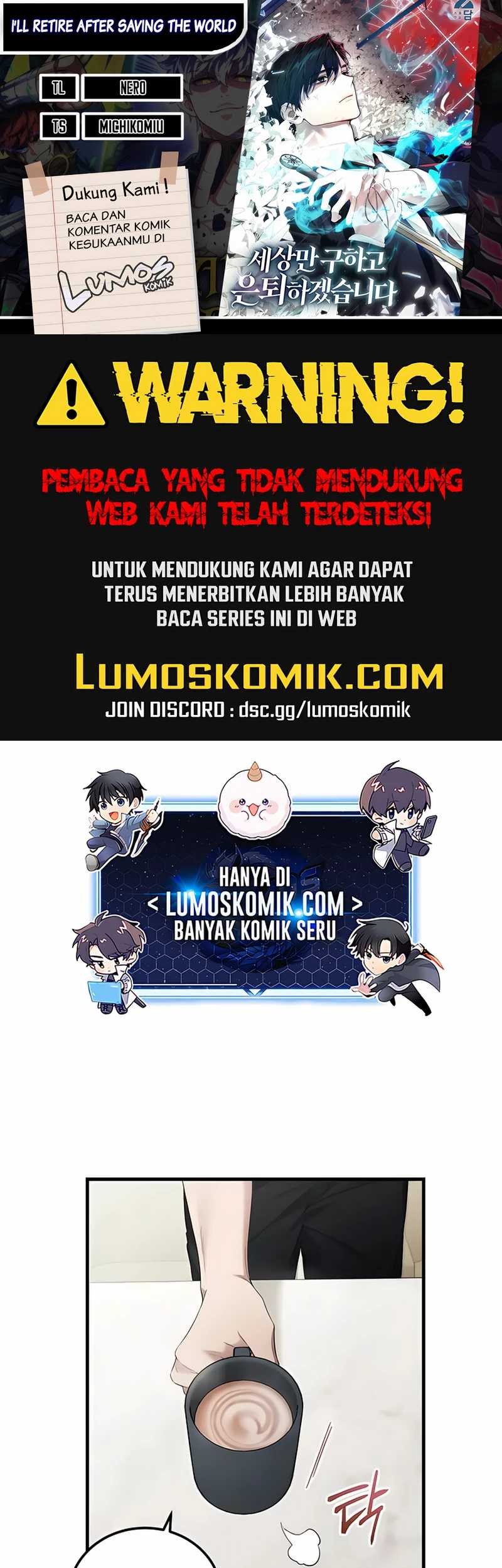 Komik I’ll Retire After Saving the World - Chapter 45
