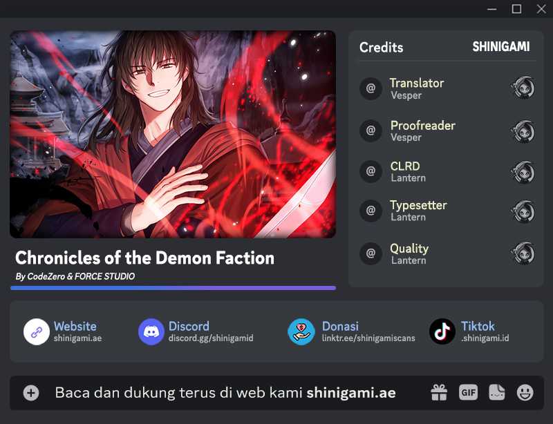 Komik Chronicles of the Demon Faction - Chapter 100