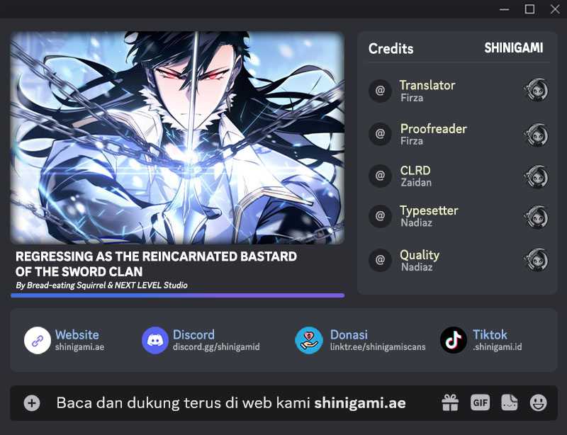 Komik Regressing As The Reincarnated Bastard Of The Sword Clan - Chapter 23