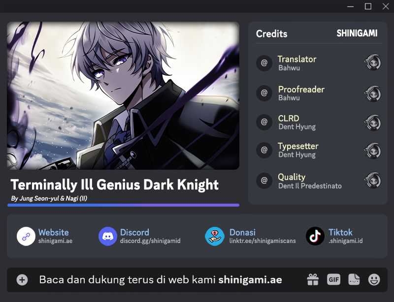 Komik Terminally-Ill Genius Dark Knight - Chapter 89