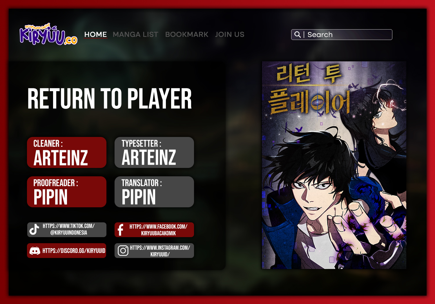 Komik Return to Player - Chapter 180