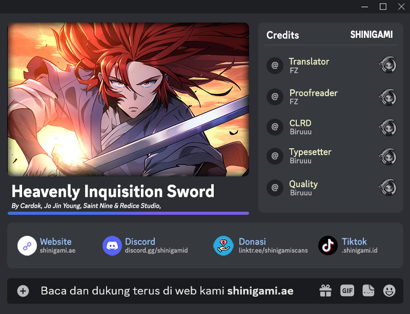 Komik Heavenly Inquisition Sword - Chapter 105