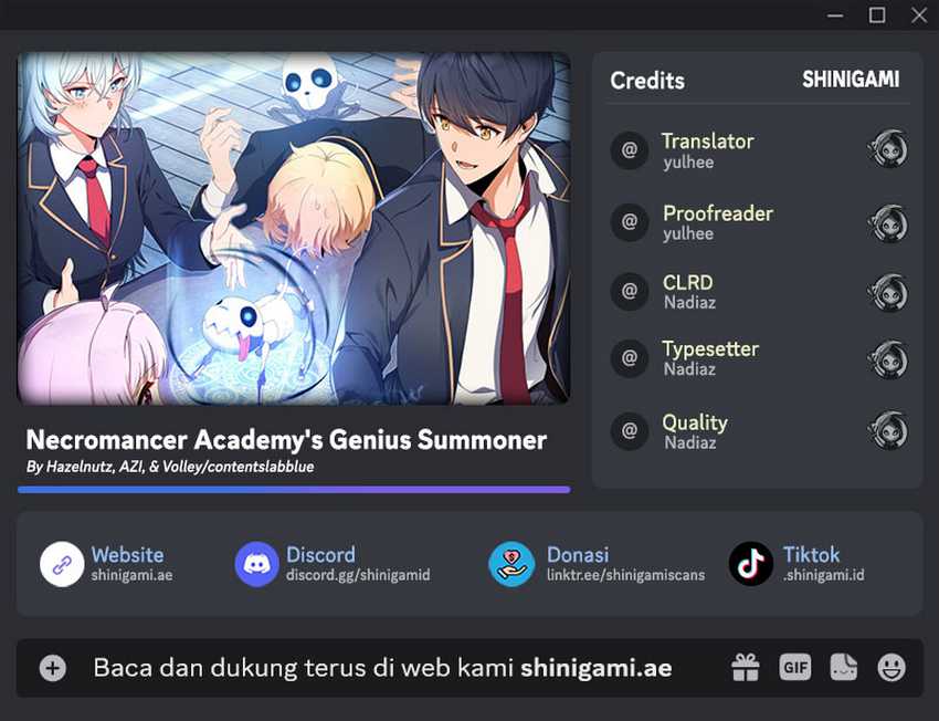 Komik Necromancer Academy’s Genius Summoner - Chapter 152