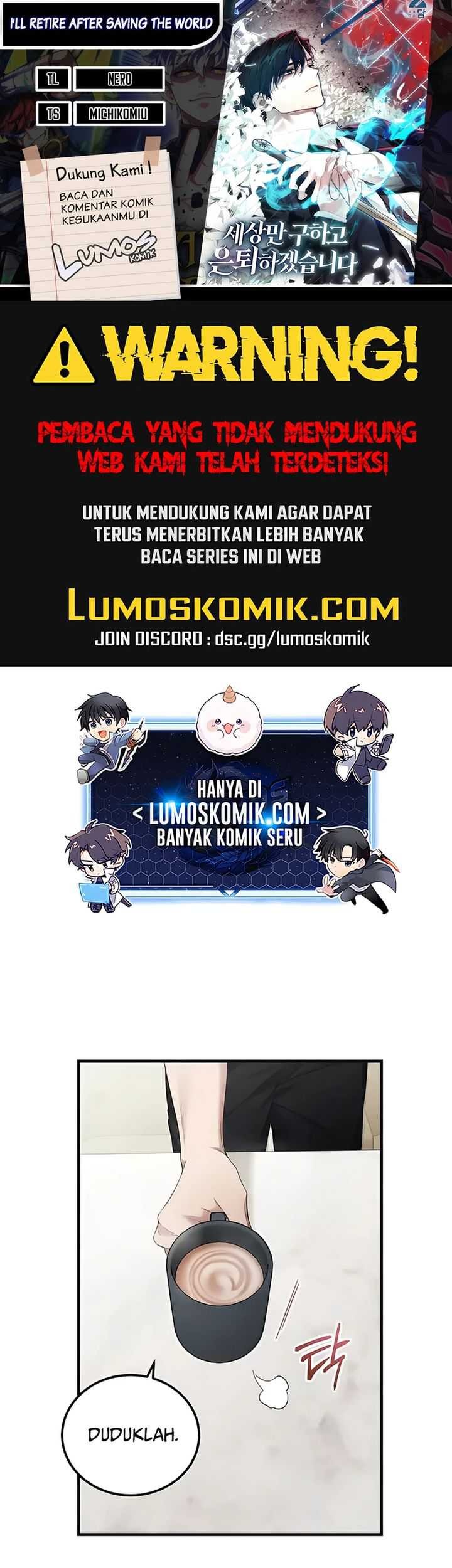 Komik I’ll Retire After Saving the World - Chapter 46