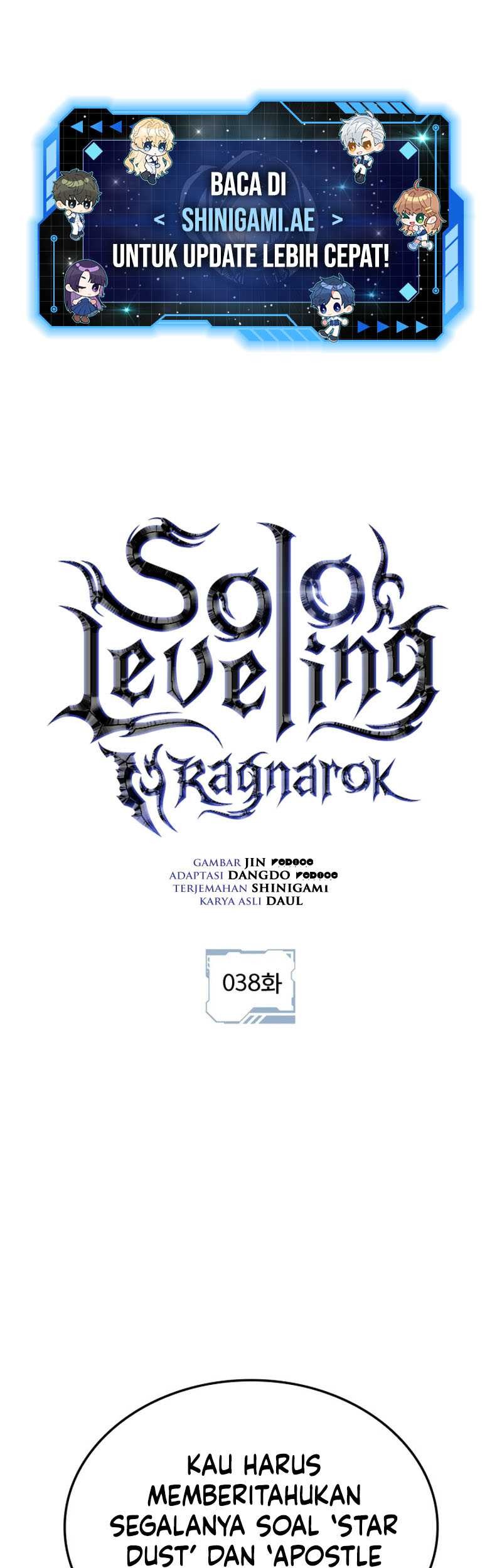 Komik Solo Leveling: Ragnarok - Chapter 38