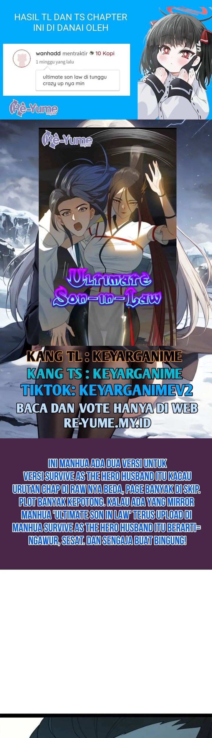 Komik Survive As The Hero’s Husband - Chapter 161