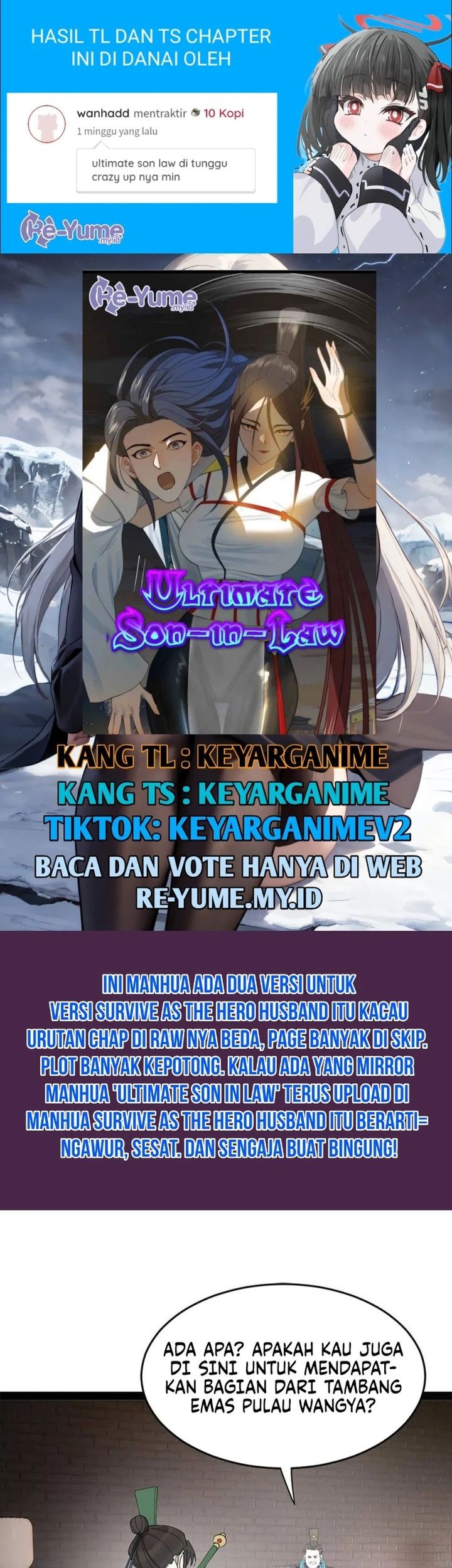 Komik Survive As The Hero’s Husband - Chapter 159