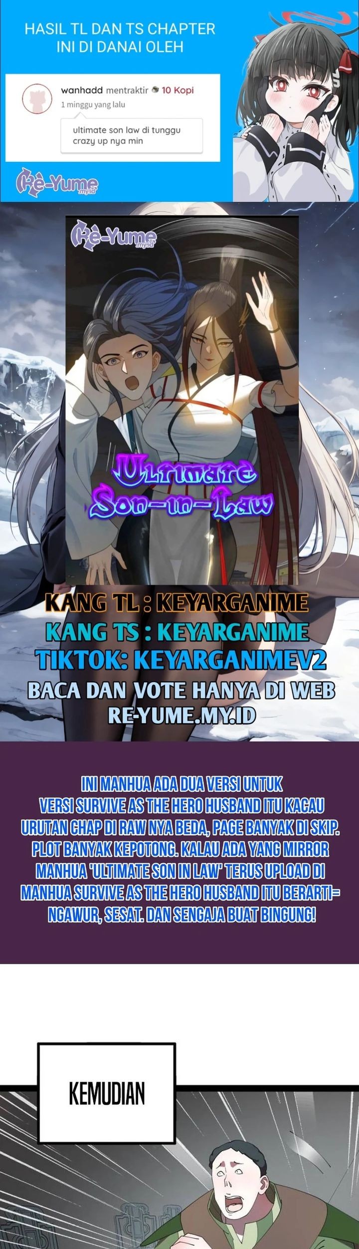 Komik Survive As The Hero’s Husband - Chapter 156