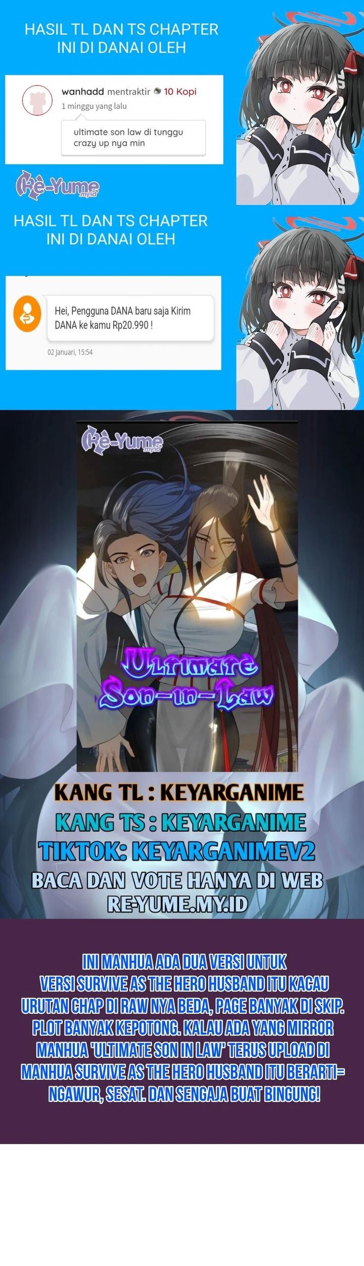 Komik Survive As The Hero’s Husband - Chapter 153