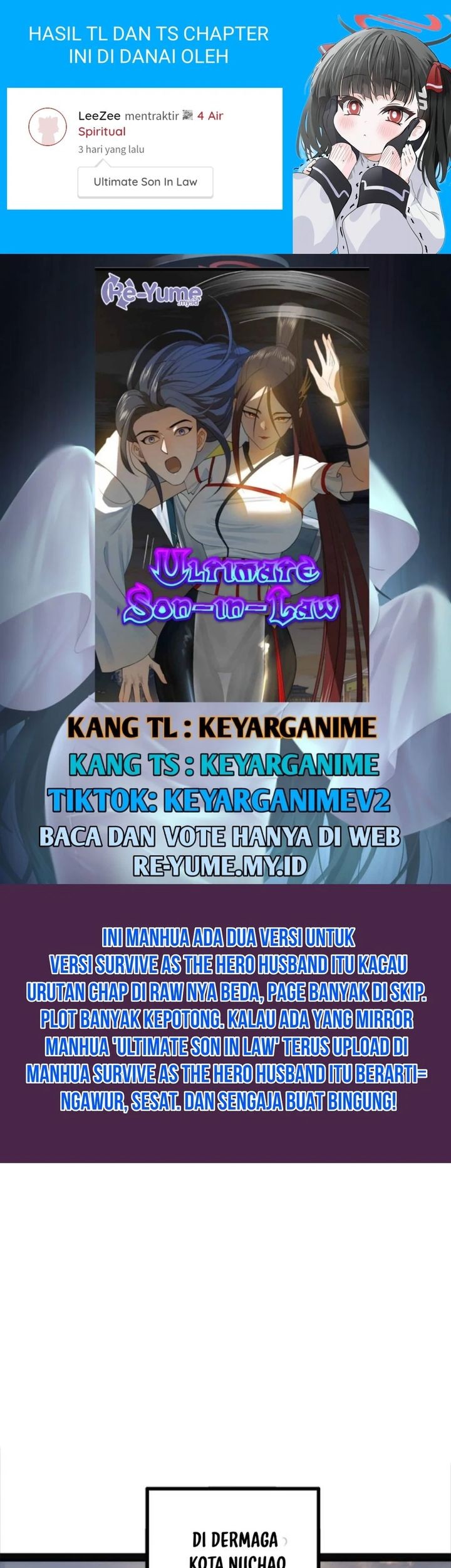 Komik Survive As The Hero’s Husband - Chapter 151