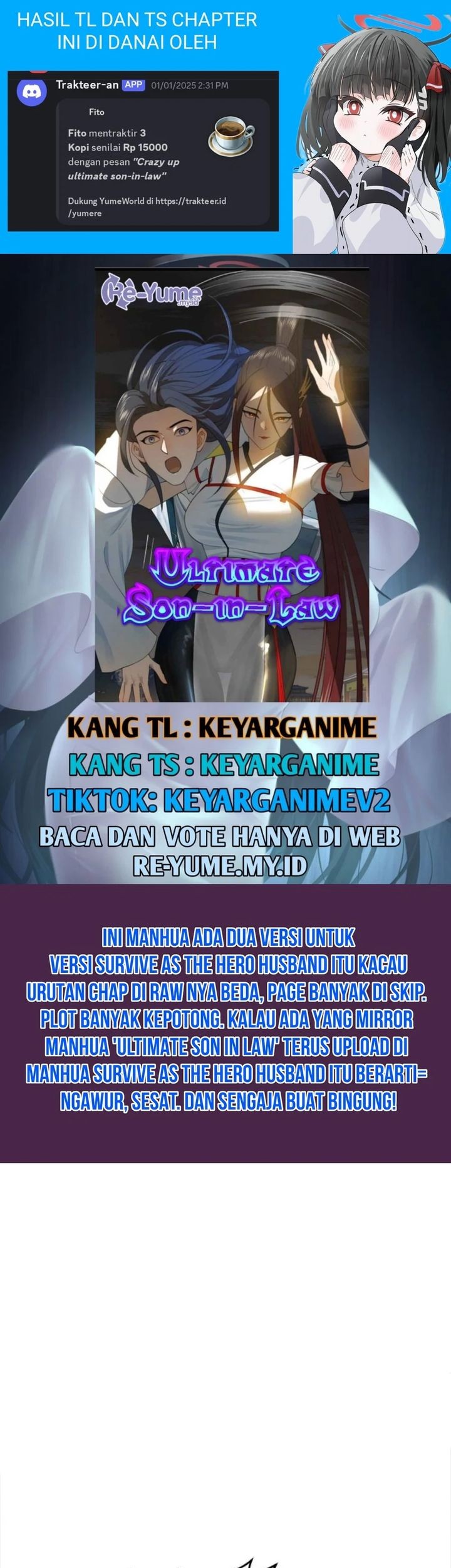 Komik Survive As The Hero’s Husband - Chapter 139