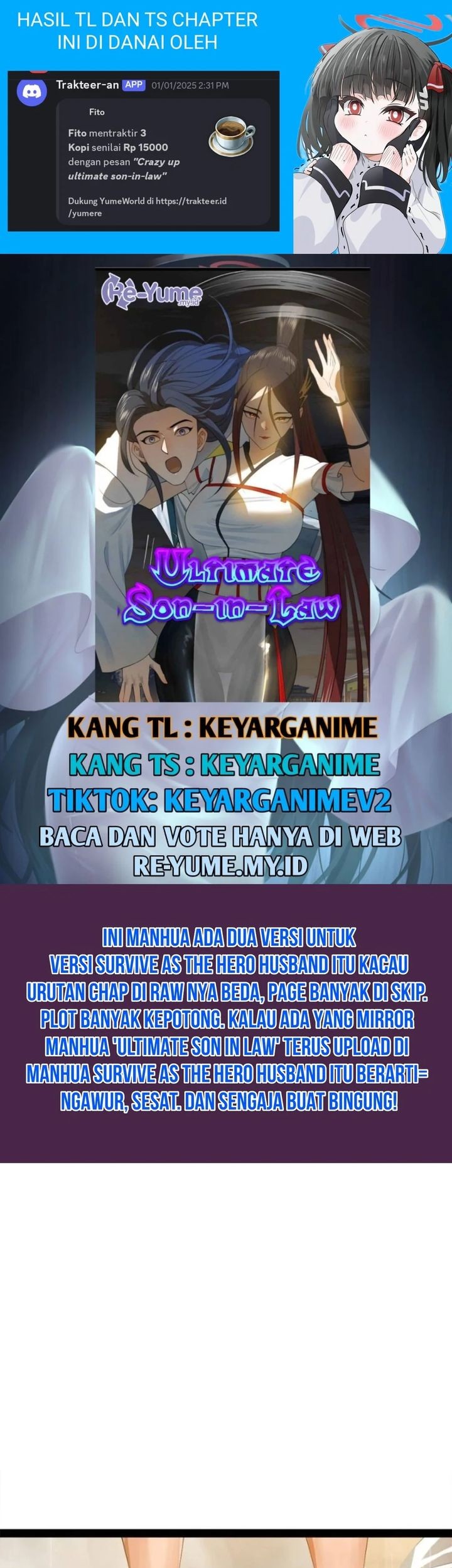 Komik Survive As The Hero’s Husband - Chapter 138