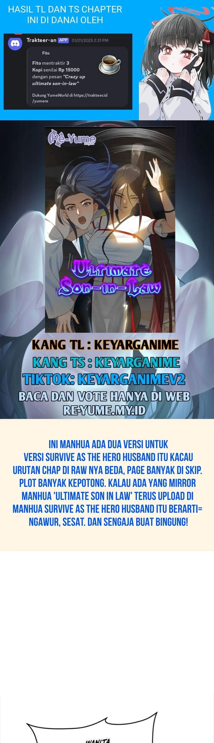 Komik Survive As The Hero’s Husband - Chapter 137