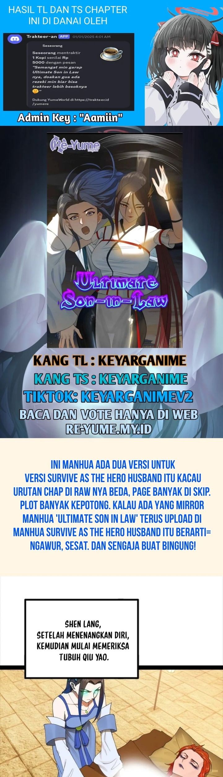 Komik Survive As The Hero’s Husband - Chapter 135