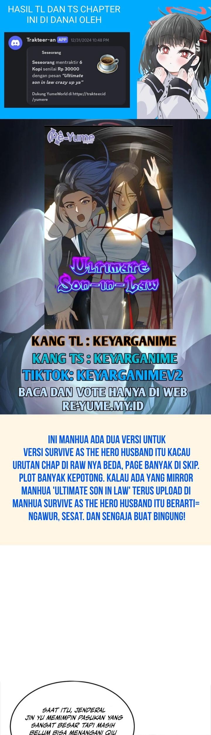 Komik Survive As The Hero’s Husband - Chapter 134