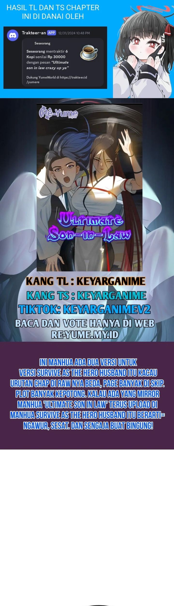 Komik Survive As The Hero’s Husband - Chapter 131