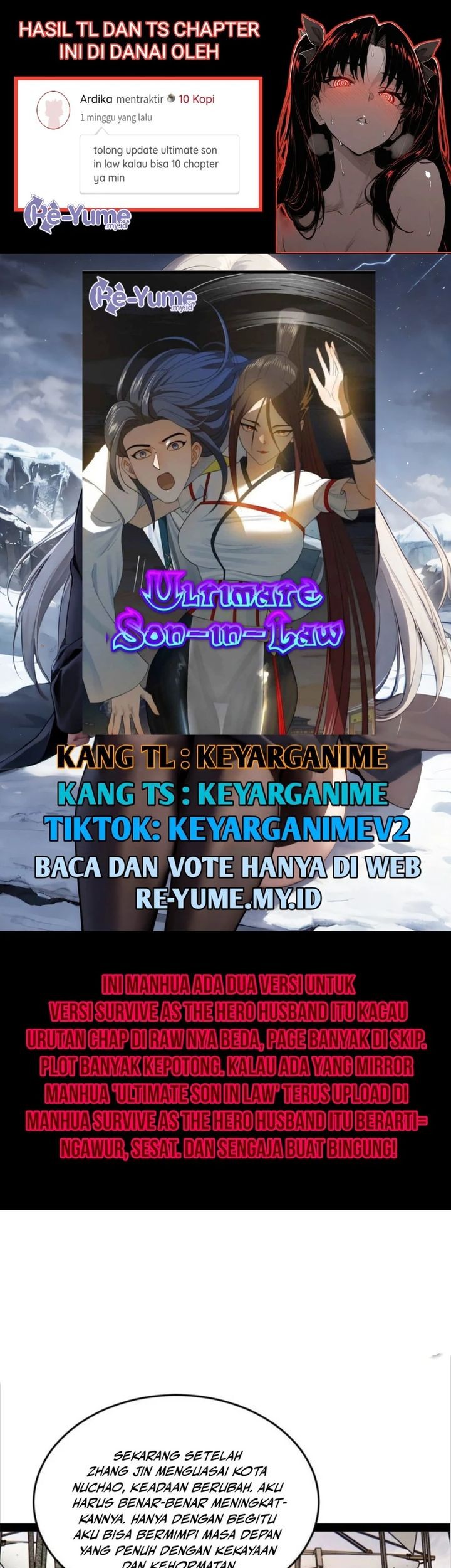 Komik Survive As The Hero’s Husband - Chapter 171