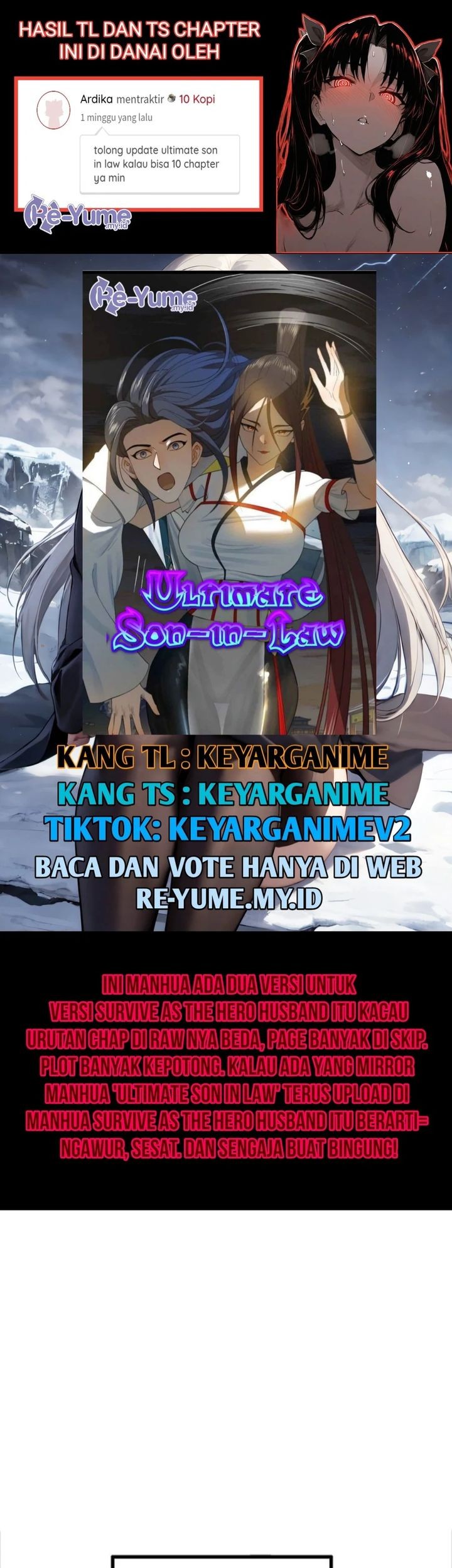 Komik Survive As The Hero’s Husband - Chapter 170