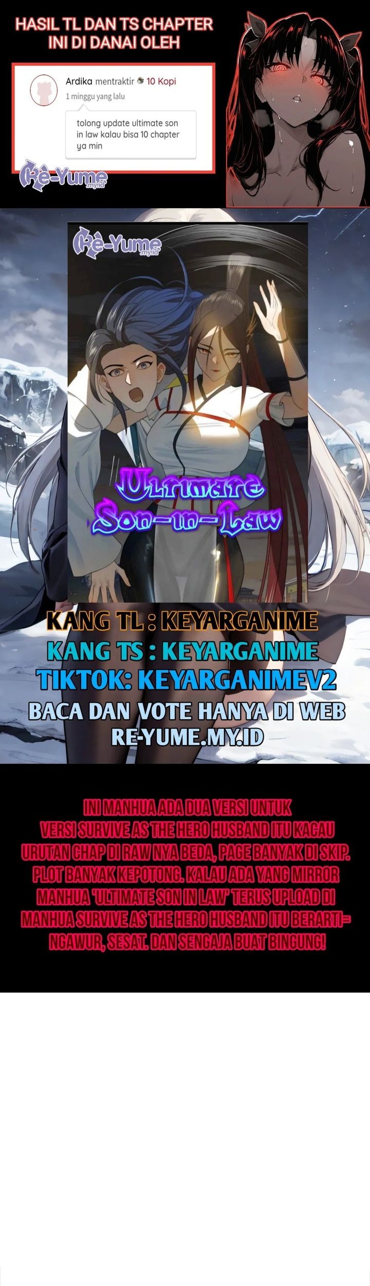Komik Survive As The Hero’s Husband - Chapter 165