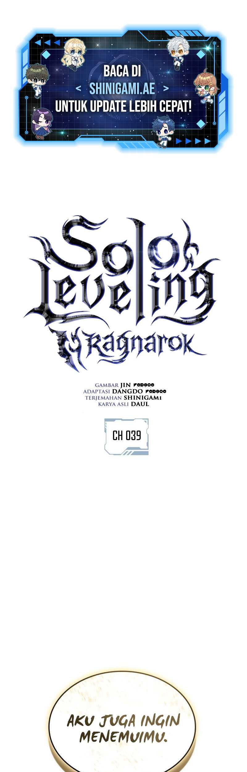 Komik Solo Leveling: Ragnarok - Chapter 39