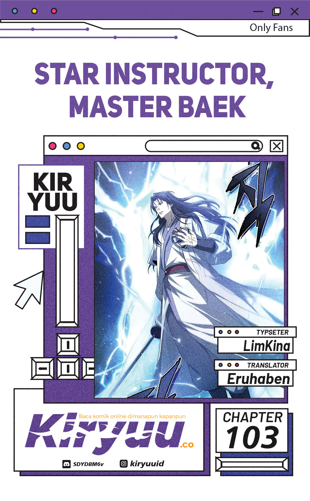 Komik Number One Star Instructor Master Baek - Chapter 103