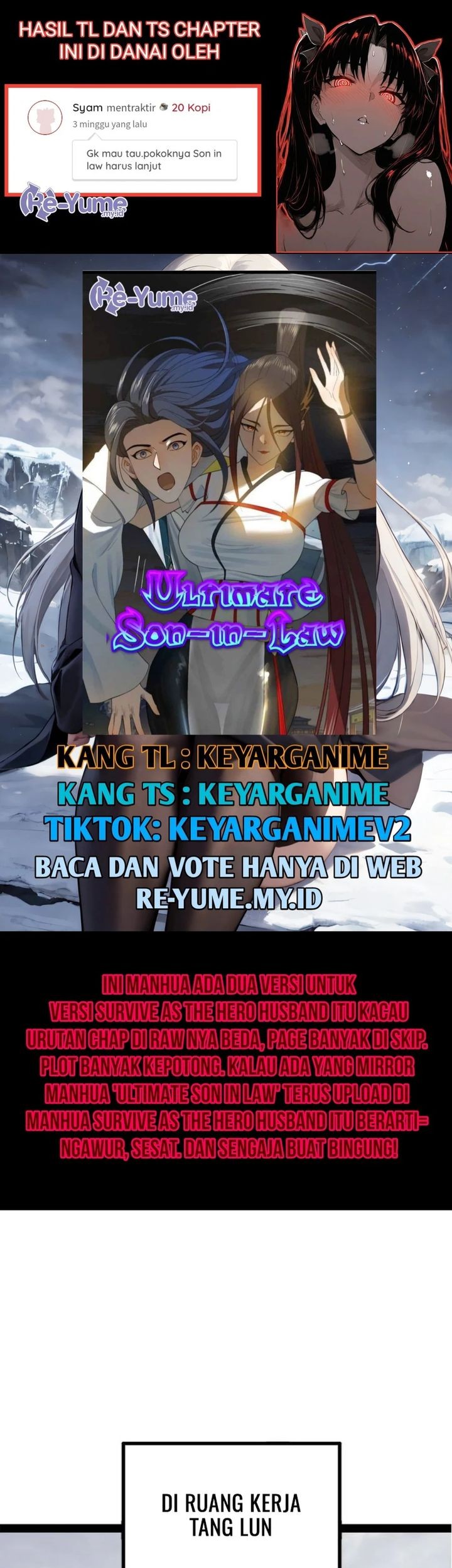 Komik Survive As The Hero’s Husband - Chapter 176