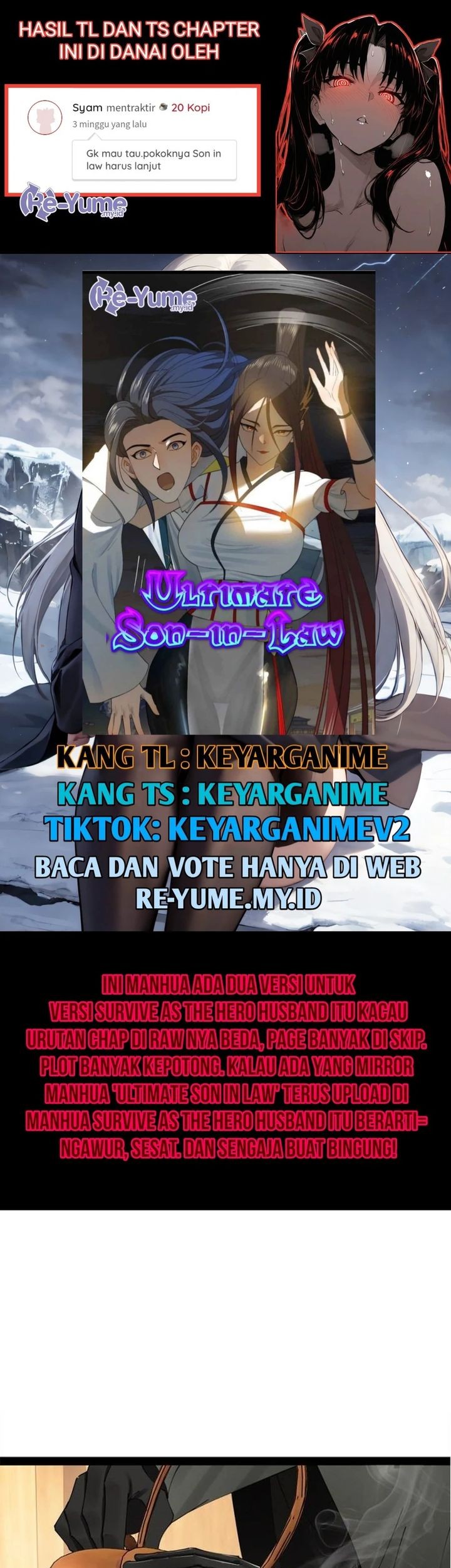 Komik Survive As The Hero’s Husband - Chapter 175