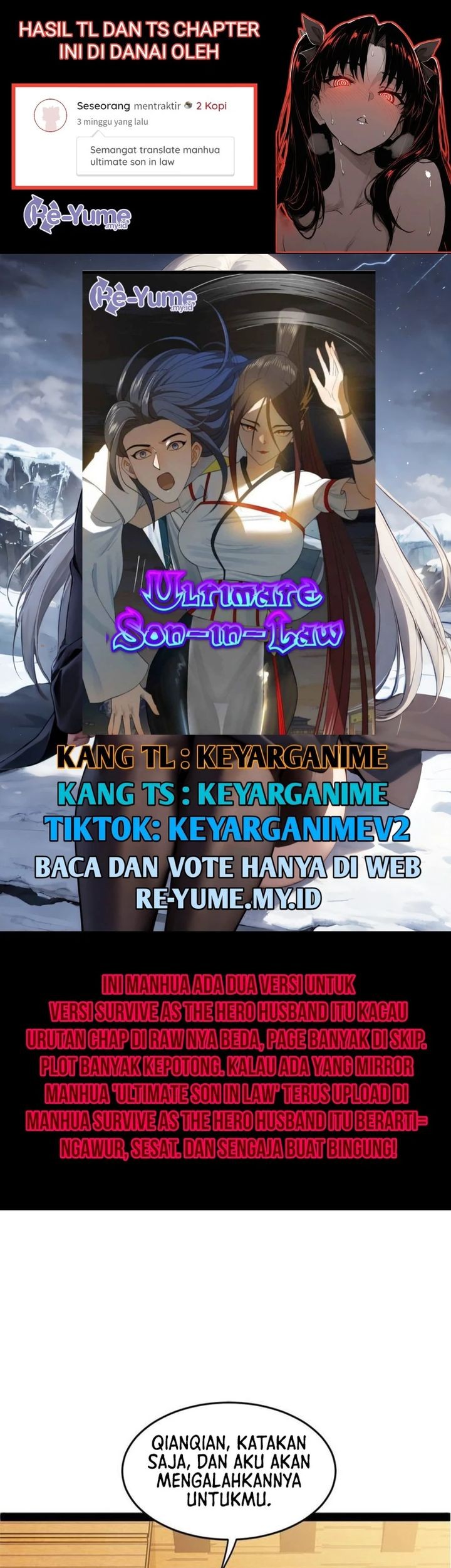 Komik Survive As The Hero’s Husband - Chapter 173