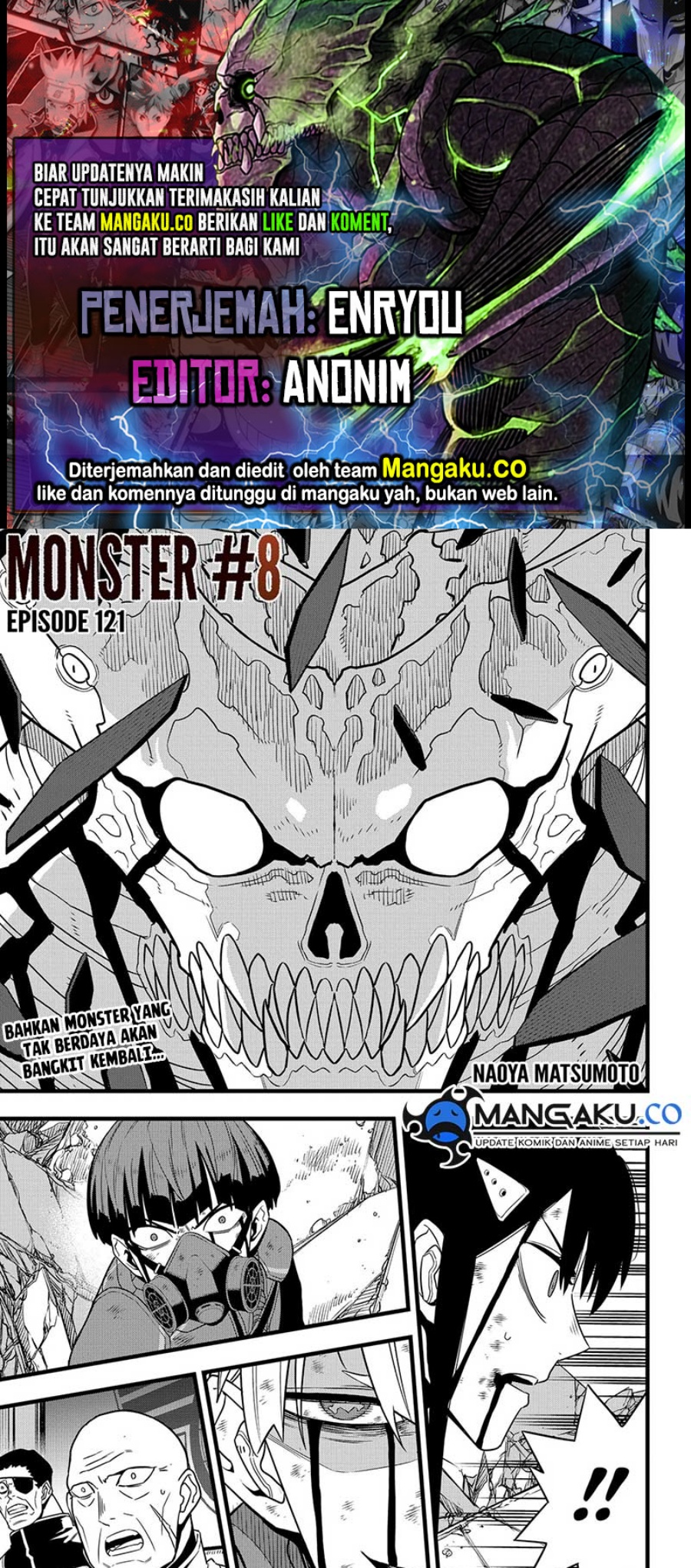 Komik 8Kaijuu - Chapter 121