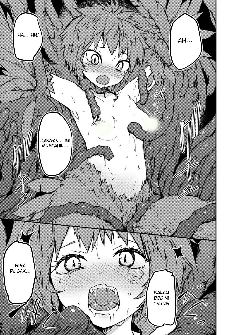Baca Manga Monster Onna Kanbu wa Osanaki Yuusha wo Dekiaisuru Chapter 07 Gambar 2